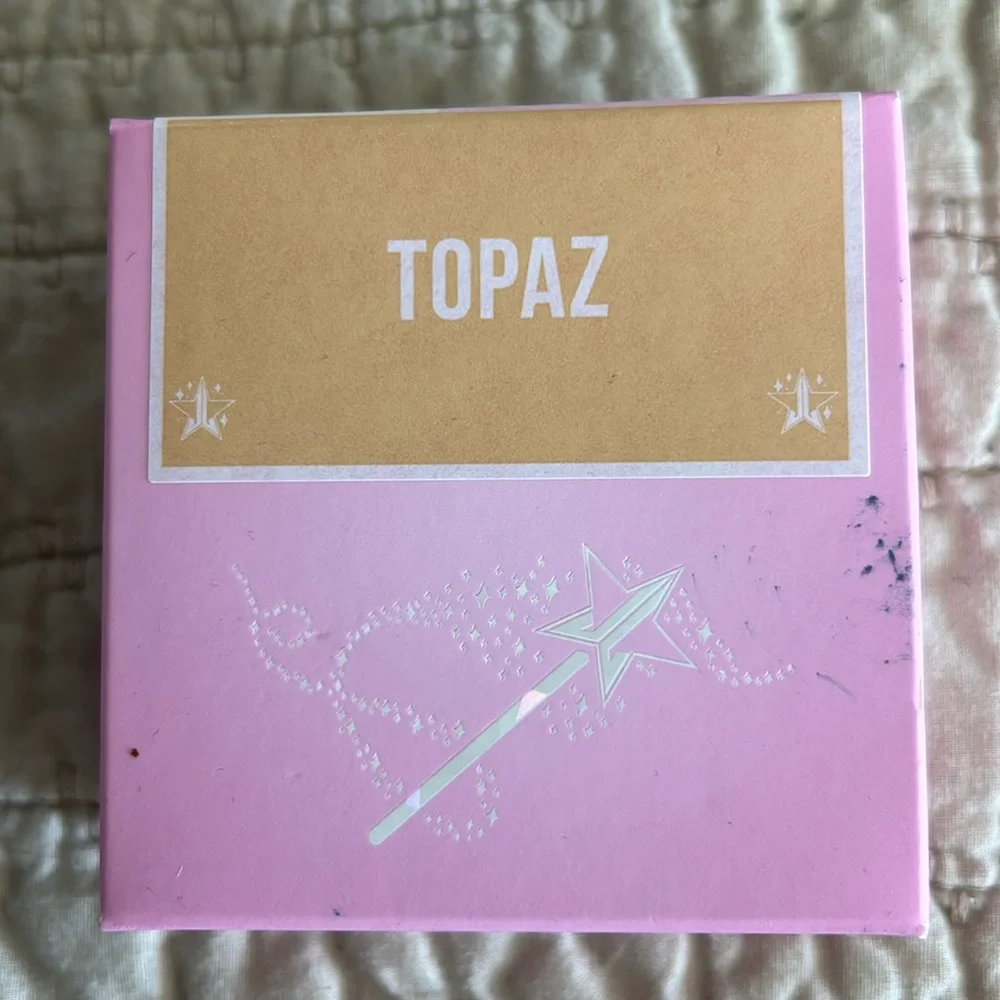Jeffree Star Magic Star Topaz Setting Powder New In The Box Makeup